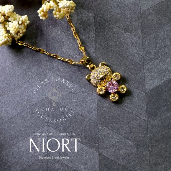 Niort Necklace with Bear - Picture 2 of 2